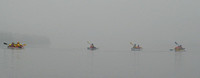 Kayaking in Misty